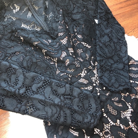 SOLD Alexis Manolo Black Romper - Picture 6 of 8